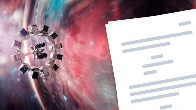 Interstellar Script PDF Download Featured